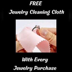 FREE Jewelry Cleaning Cloth with Every Jewelry Purchase!